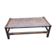 Table basse rotin et cannage