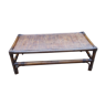 Table basse rotin et cannage