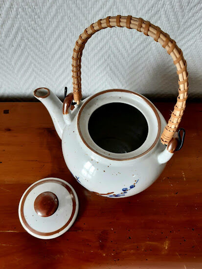 Japanese stoneware tea set