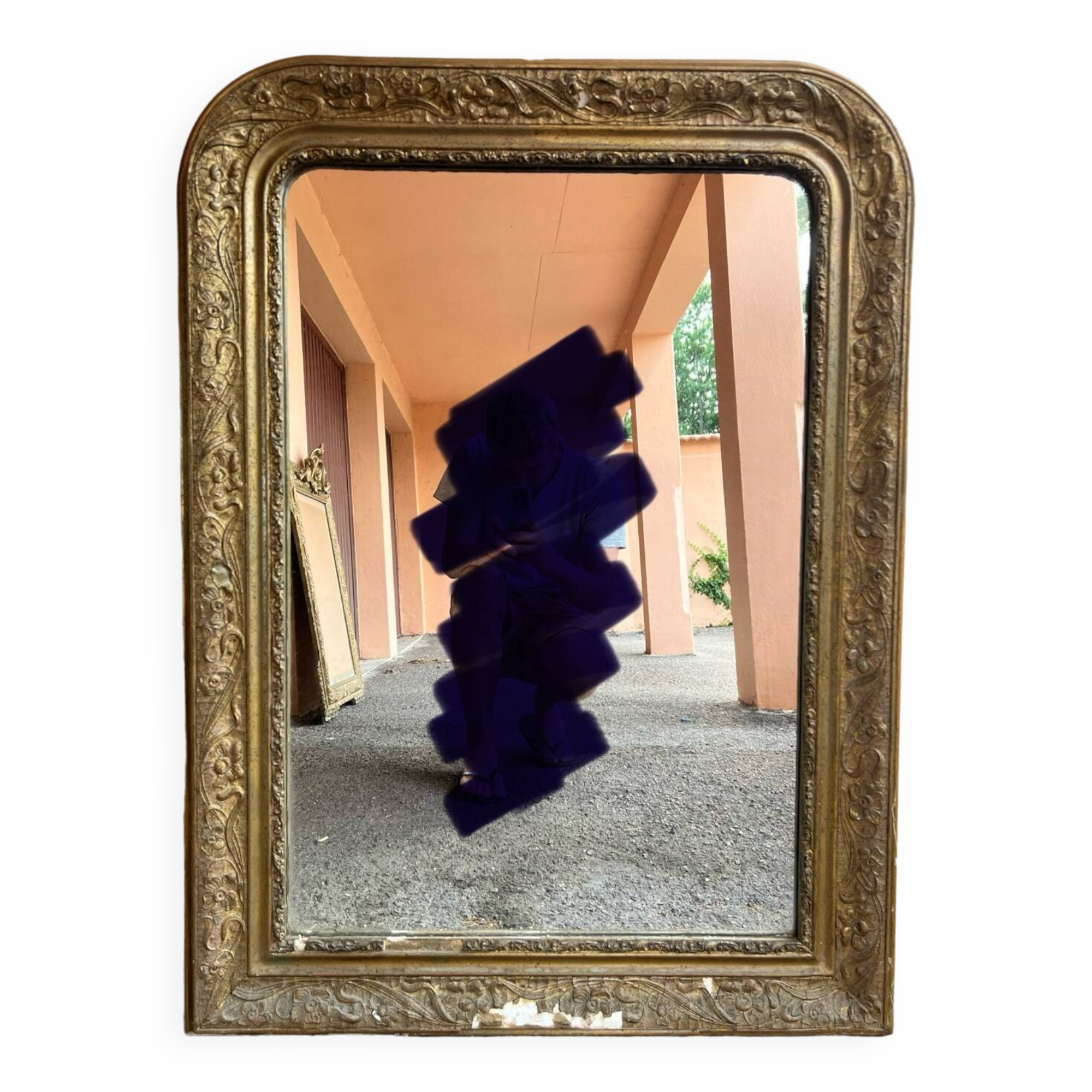 Very large Louis Philippe mirror