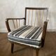 Restored vintage armchair