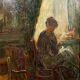 Henriette Morel (1884/1956): very pretty oil on panel