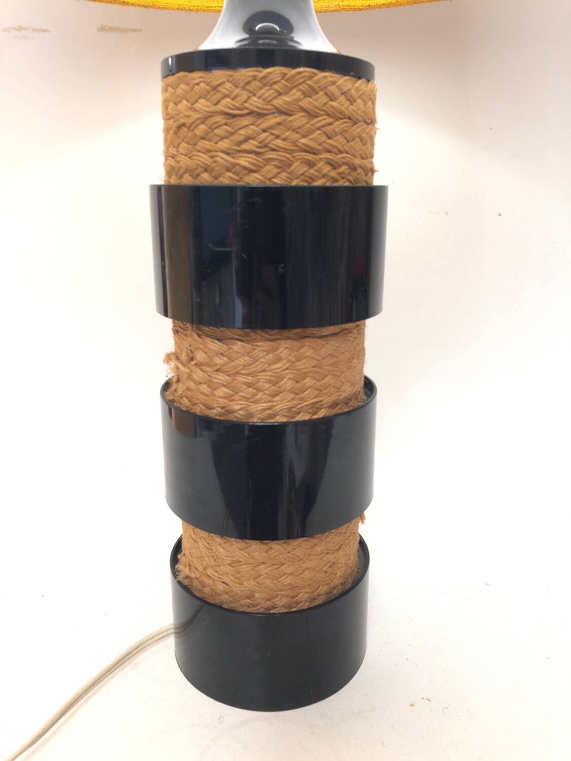 Rope and Bakelite lamp, 1970