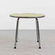 Table d'appoint en tube d'acier Bauhaus vintage