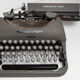 Typewriter Remington rand 1947 deluxe model 5 revised and new ribbon