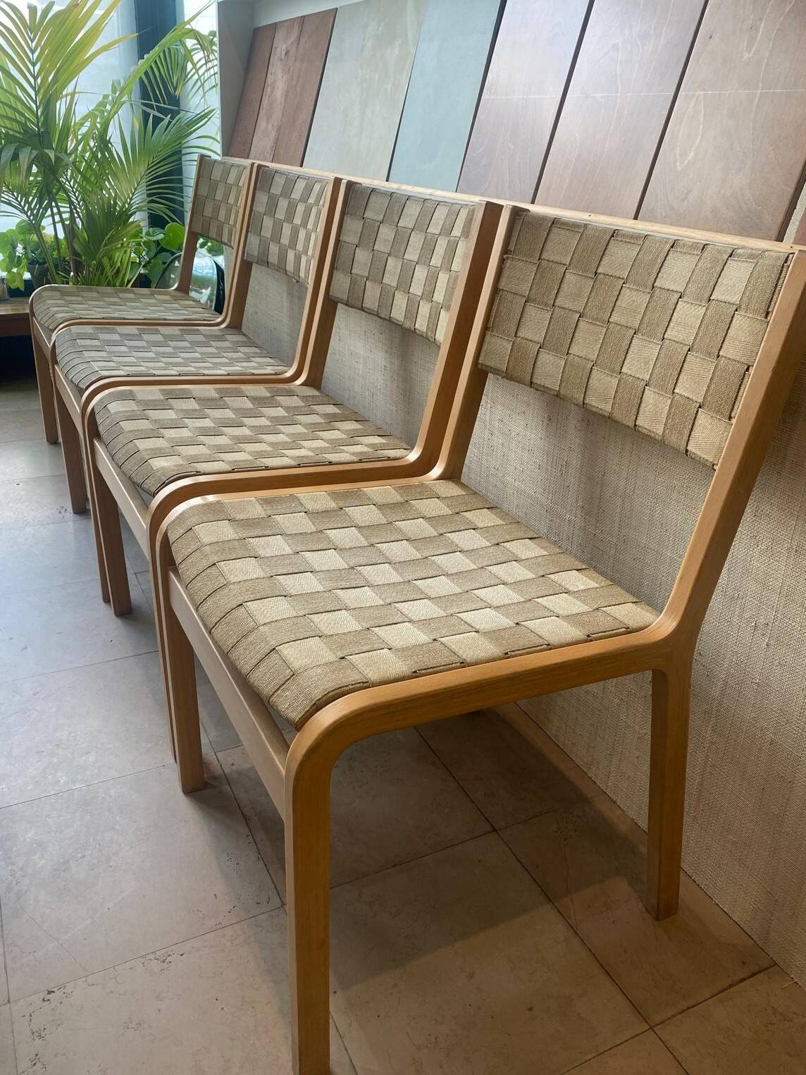 Vintage chairs by designer Peter Hvidt