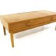 Scandinavian oak low console, Sweden, 1960
