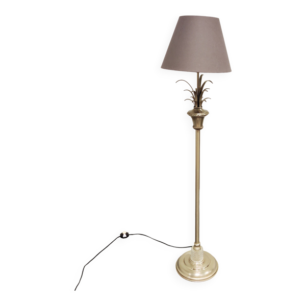 Lampadaire vintage en forme de feuille d'ananas, années 1970 — Beyit