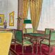 Decorative art painting interior architecture nineteenth century