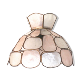 Art Deco mother-of-pearl pendant lamp