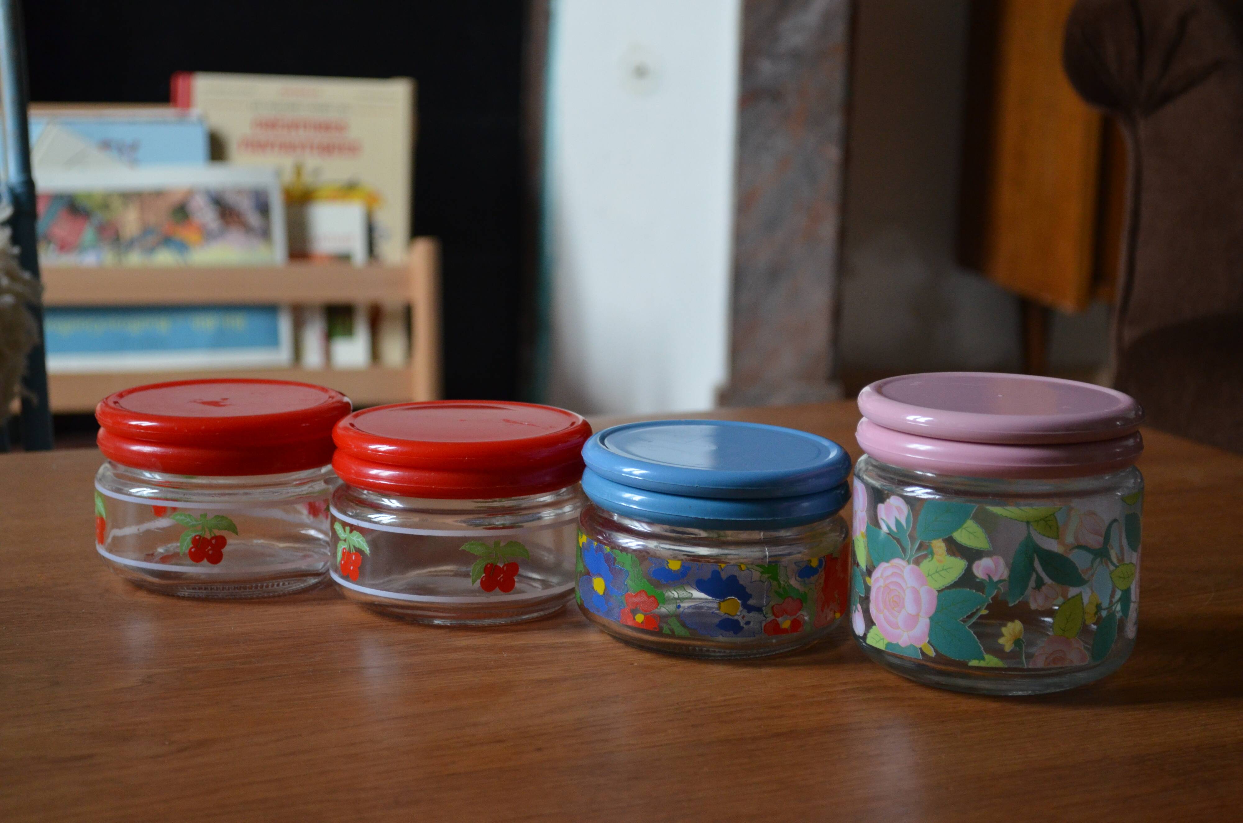 Quartet of hermetic jars