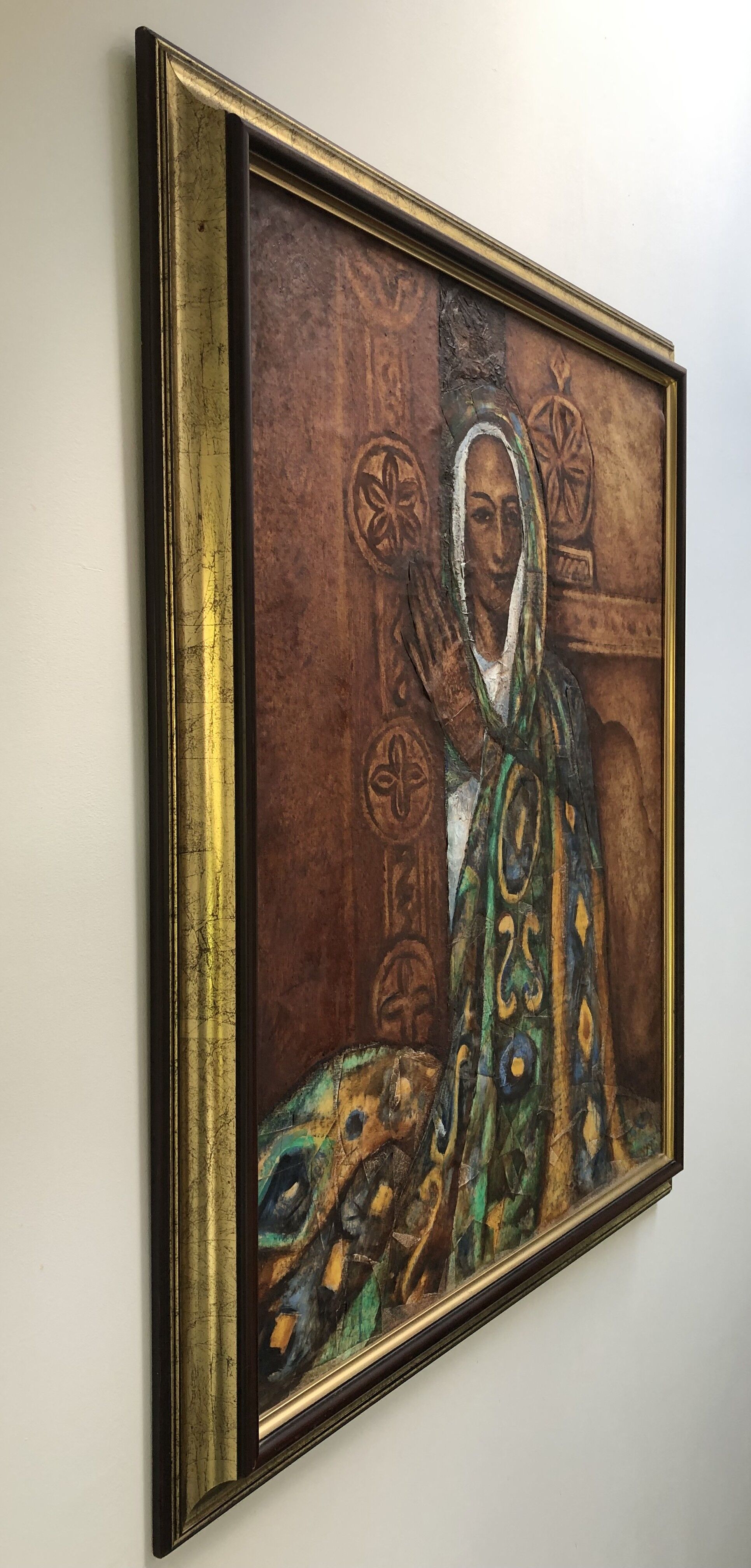 Painting "The Wounded Woman (Who Had Seen Everything)"