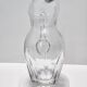 Vintage Transparent Crystal Pitcher Attr. to Baccarat