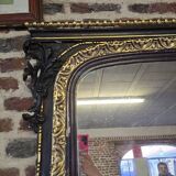 Napoleon III style panoramic mirror