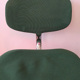 4 chairs made of green steelcase strafor fabric
