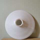 Lampshade in opaline vintage white glass