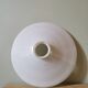 Lampshade in opaline vintage white glass