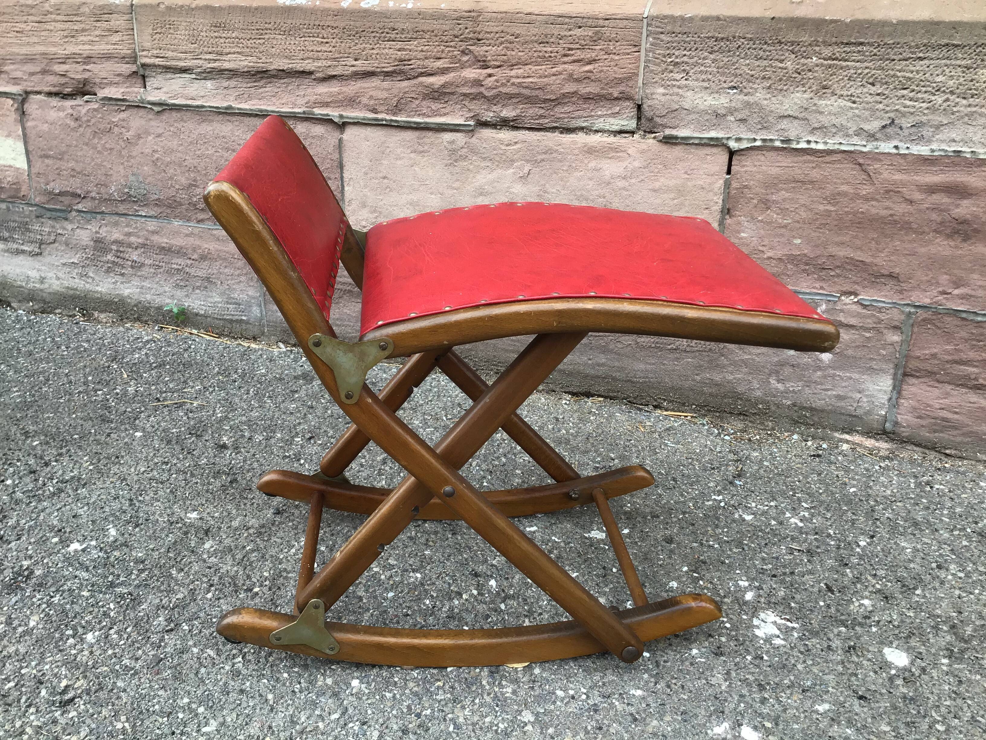 Vintage foot rest