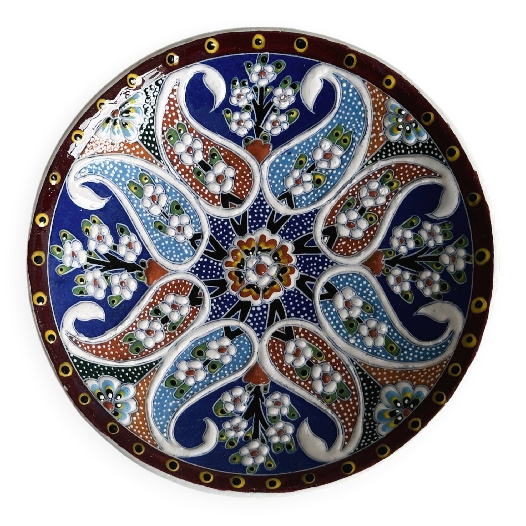 Turkish porcelain plate