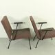 Set of 2 1407 armchairs by Wim Rietveld for Gispen