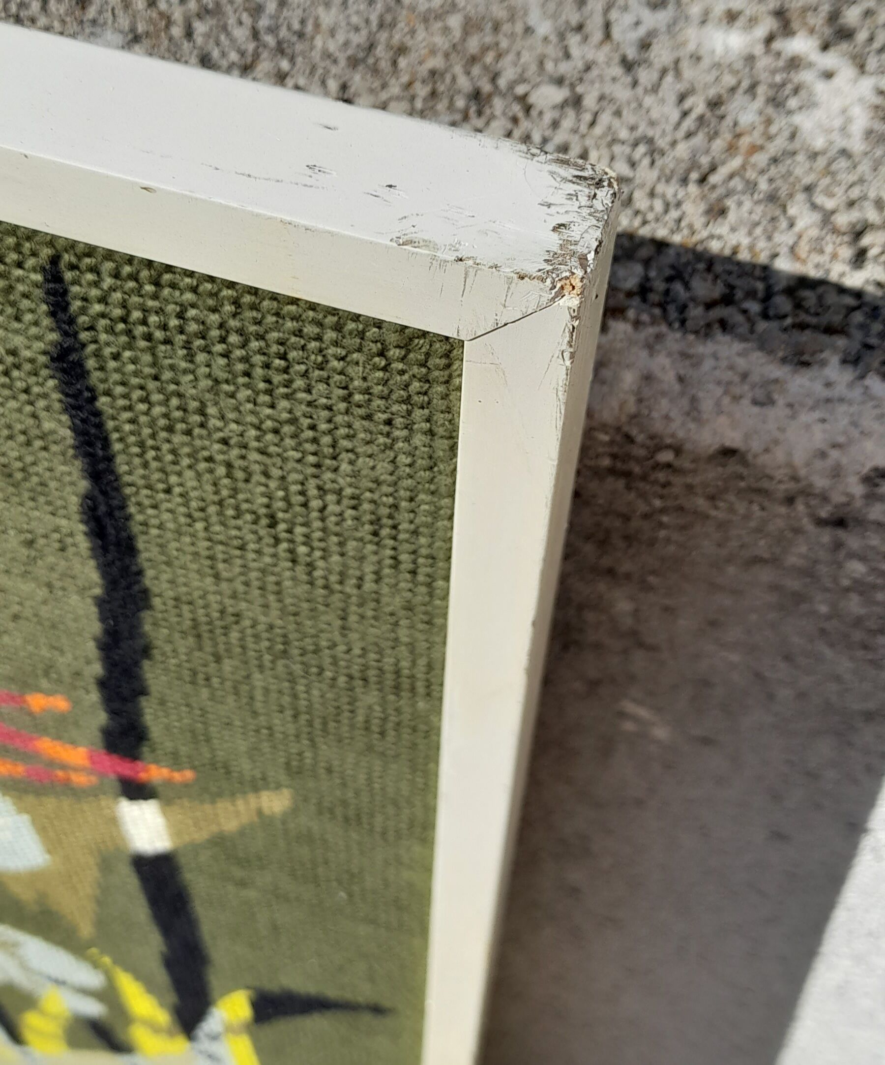 Wall tapestry canvas 70s