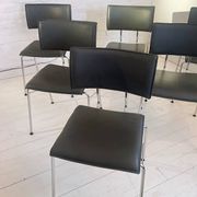 Sparta Leather Chair by Christoph Hindermann for Dietiker 1990s