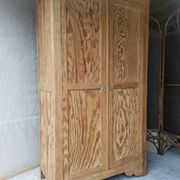 Parisian wardrobe in pitch pine