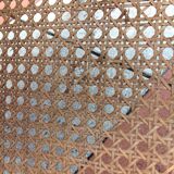 Fischel bistro chair with cannate / vintage seat 30s-40s