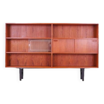 Teak bookcase, Danish design, 1970s, manufacturer: Clausen & Søn