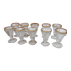 Antique fine champagne glasses