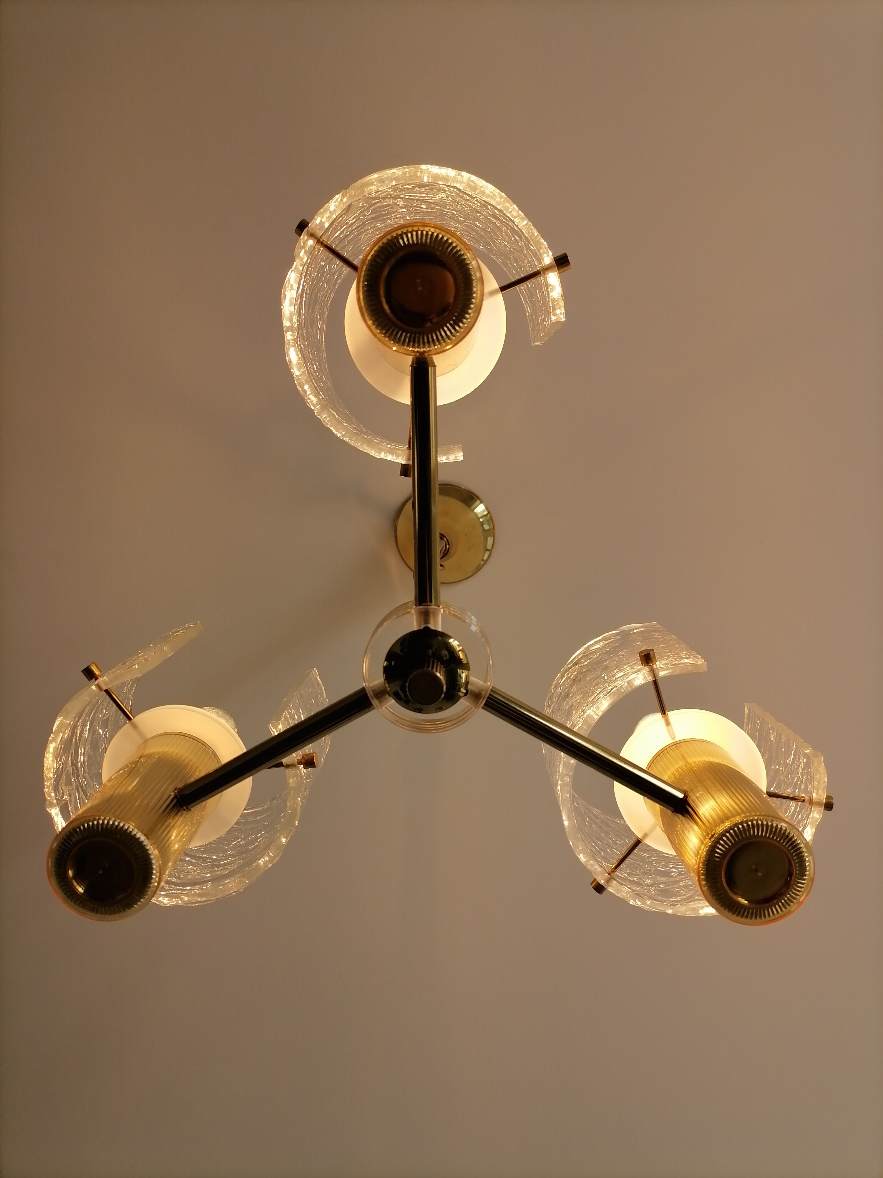 Golden Suspnsion 3 branches 1960s