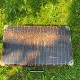 Set of two old suitcases for decoration