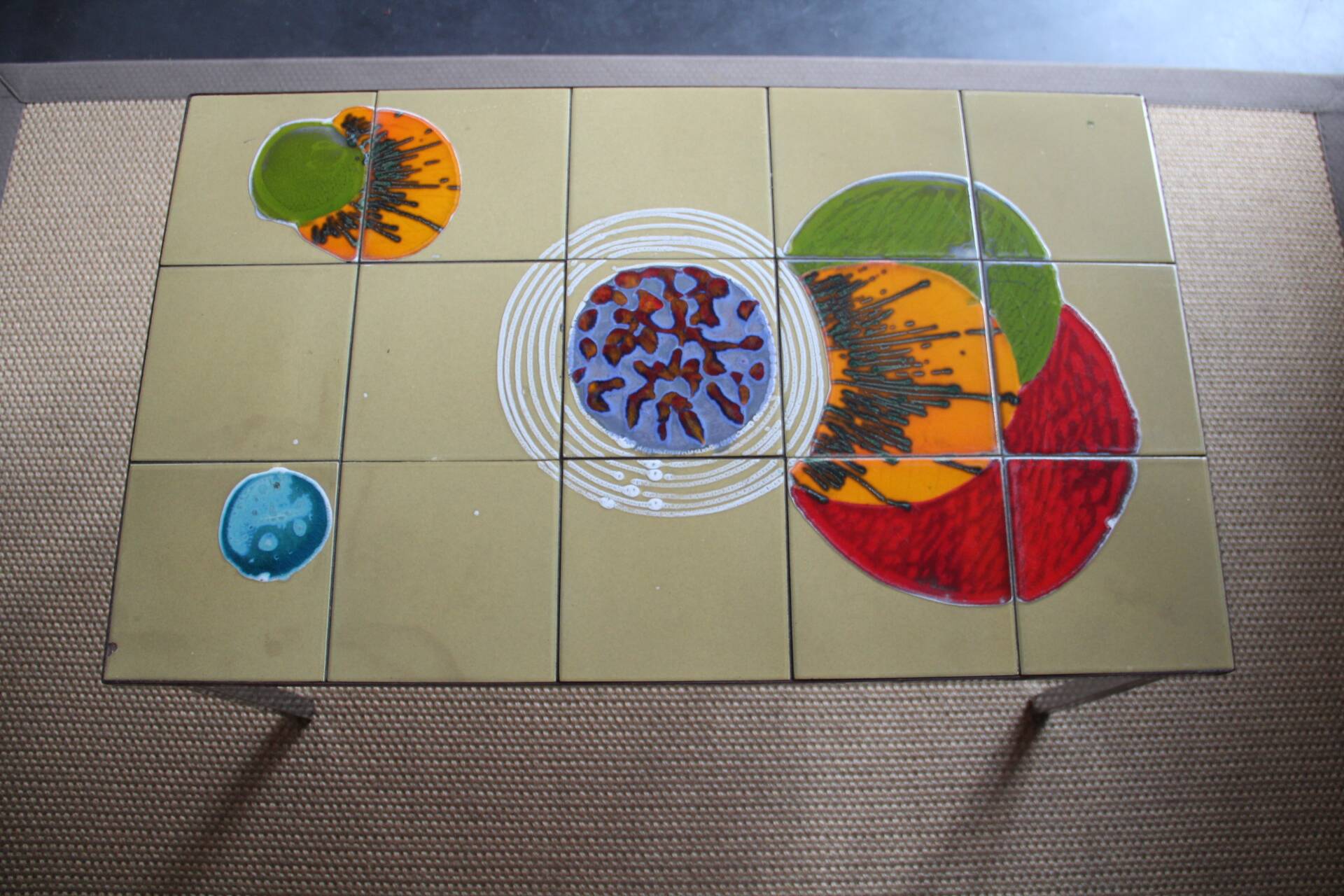 Ceramic coffee table