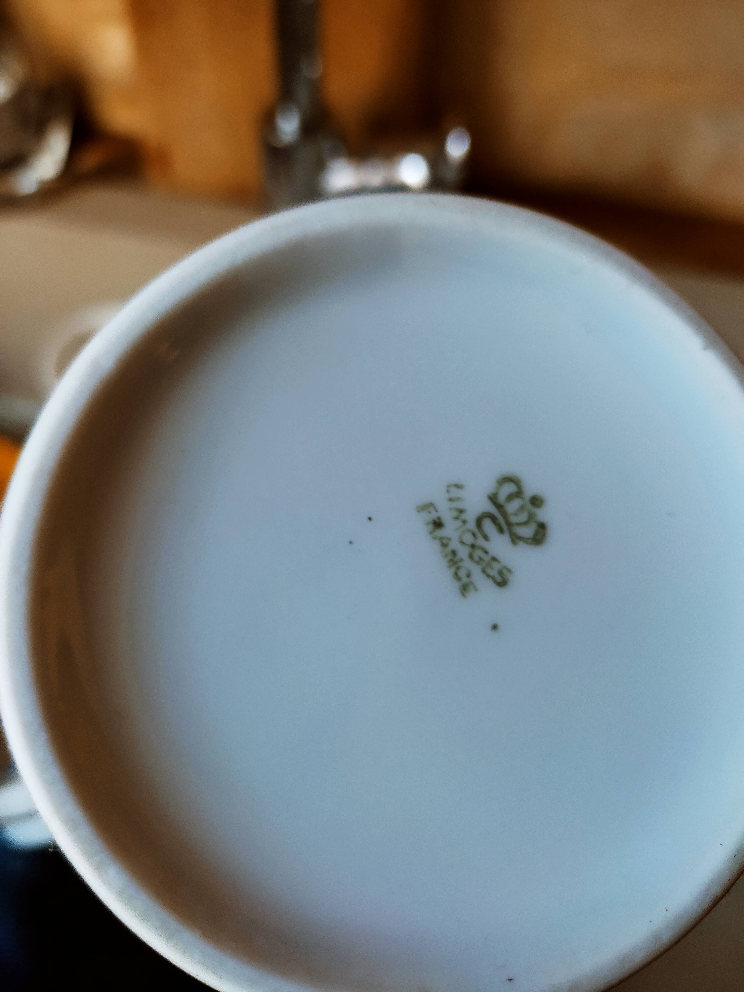 Porcelain teapot by Chastagner