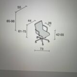 Rollingframe 44 office chair by Alberto Meda for Alias