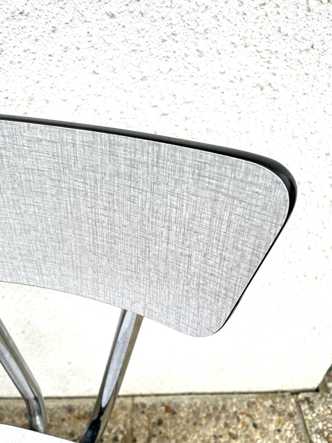 Set of two formica chairs