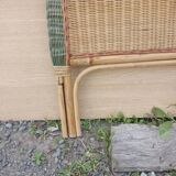 Rattan headboard