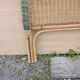 Rattan headboard
