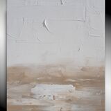 Tableau peinture abstraite minimaliste "CALIDO"