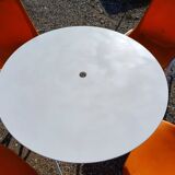 Vintage iron and plastic garden furniture