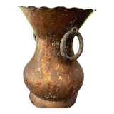 Old copper vase