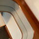 Enfilade Scandinavian tv cabinet of the 60s in teak