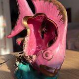 Ceramic fish lamp slip 1950s-60s