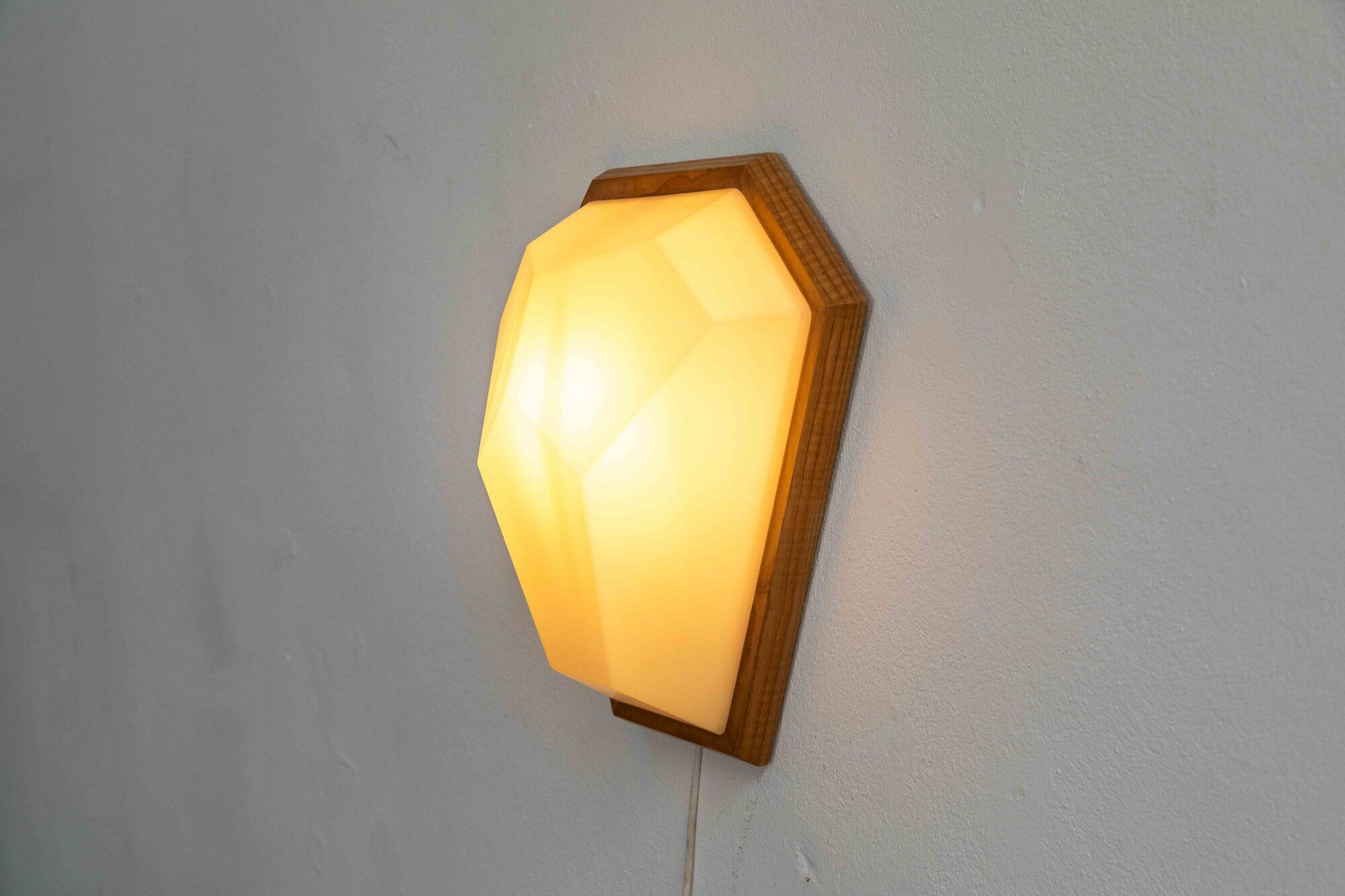 Anthroposophical wall lamp by Rudolf Dörfler