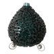 Lampe en verre empilé, esprit Murano, années 60-70