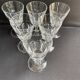 6 Baccarat Missouri red wine glasses - 20th century