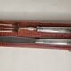 Art Deco silver plated lamb cutlery