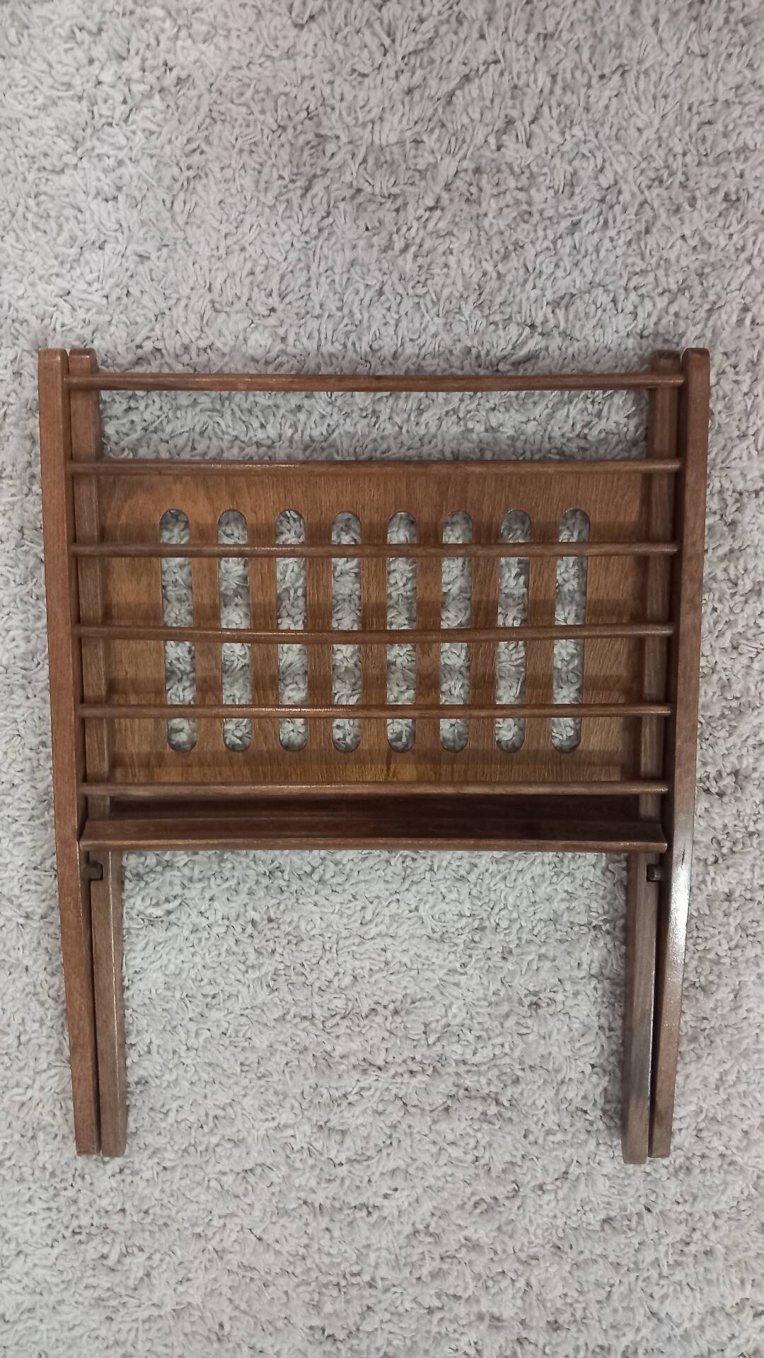 Foldable magazine rack Cees Braakman Pastoe – Vintage Scandinavian design