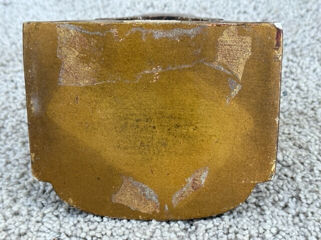 Wall lamp console in gilded wood