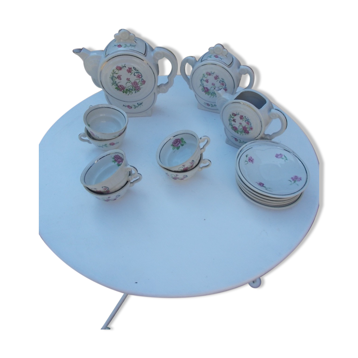 Coffee or tea service C T A France art deco